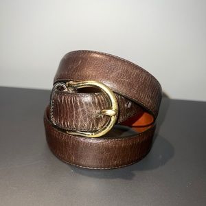 Coach leather belt made in Italy mens 37”